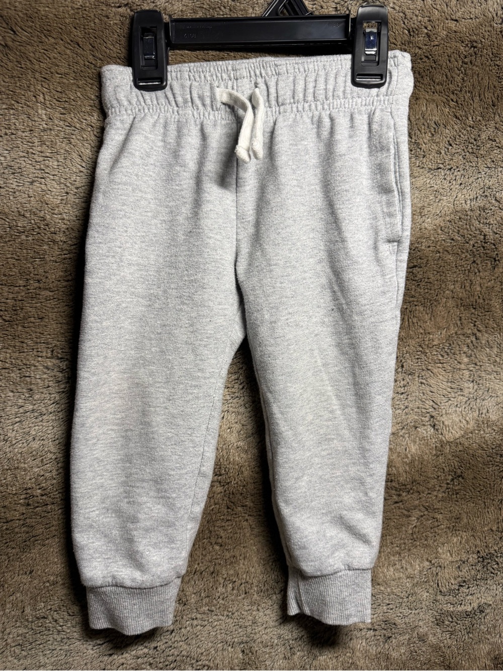 Carter's Heather Gray Kids Jogger Sweatpants